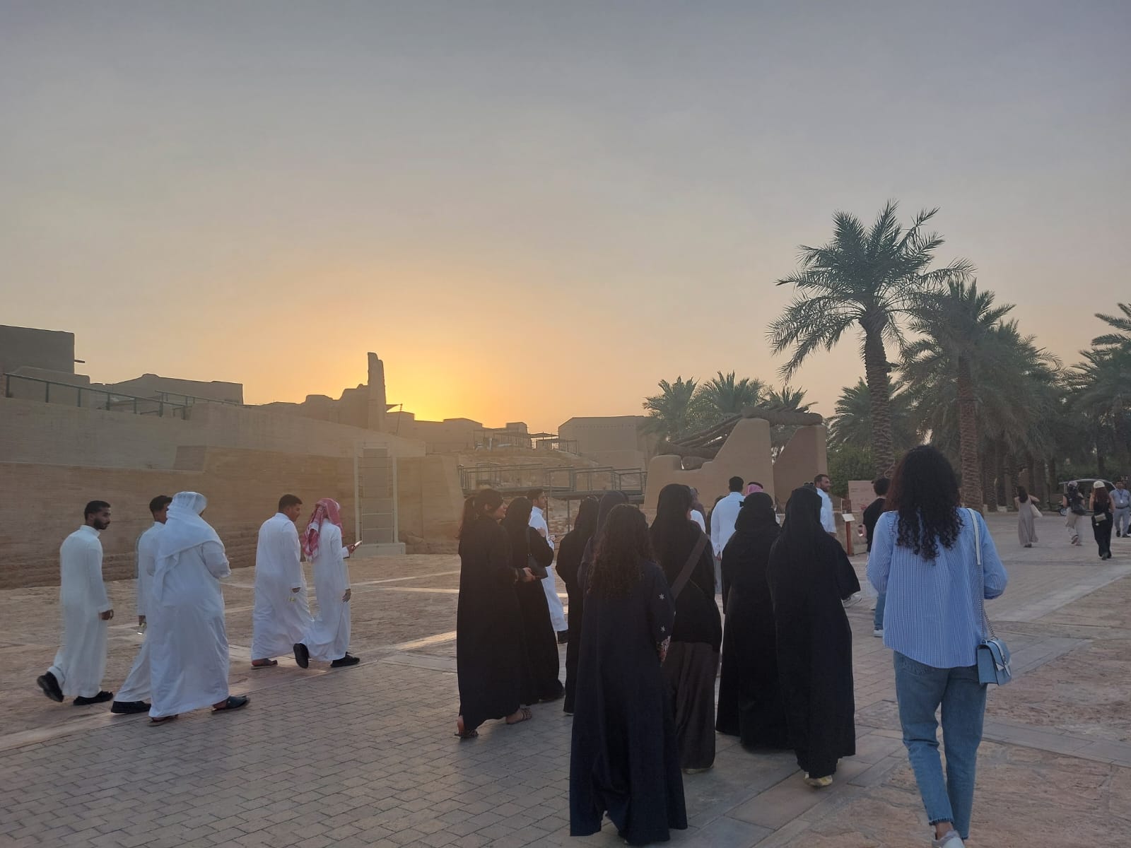 Architecture Department academic field trip to the At-Turaif District