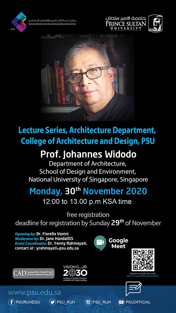 Lecture Series, Architecture Department