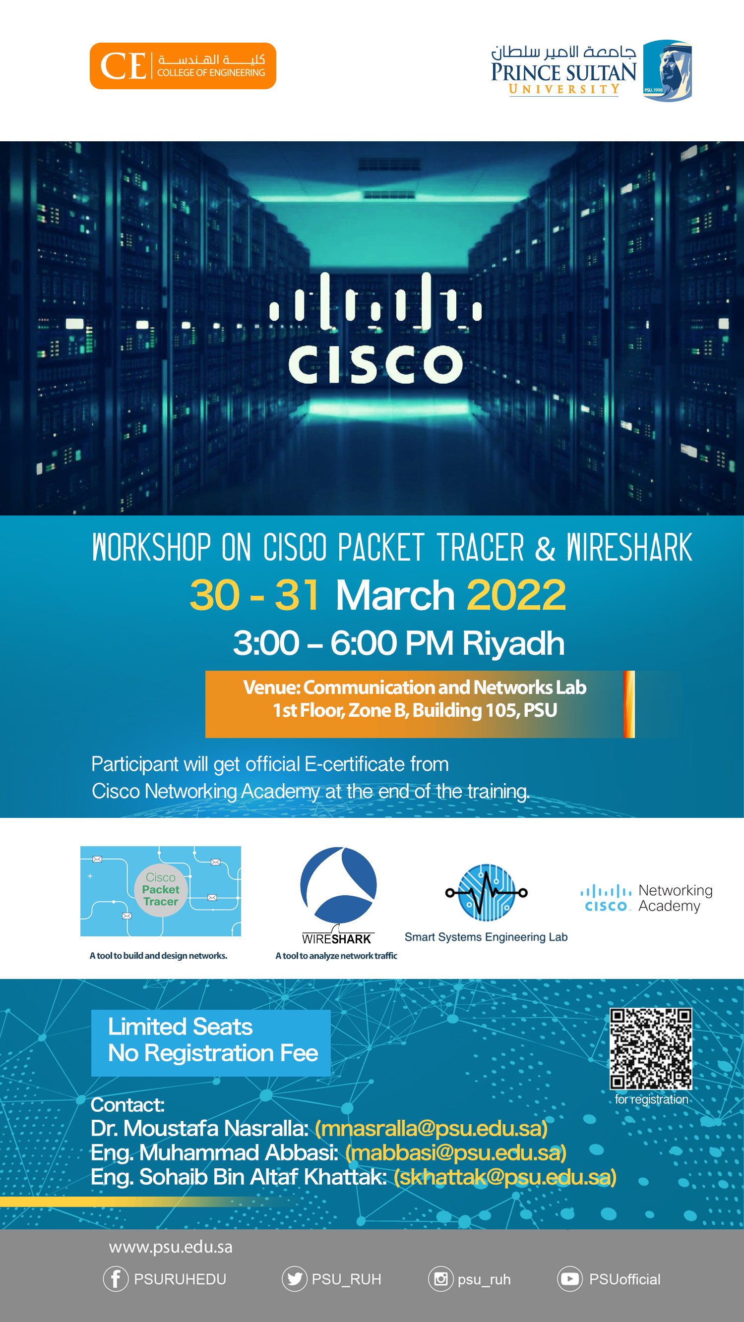 Workshop on cisco packet tracer and Wireshark