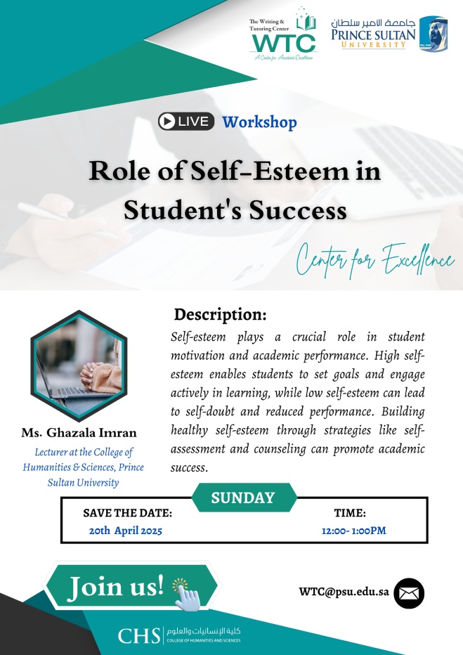 Role of Self-Esteem in Student's Success