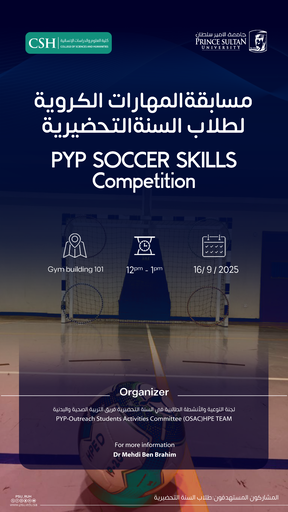PYP Soccer Skills Competition