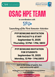 PYP Bowling Invitation