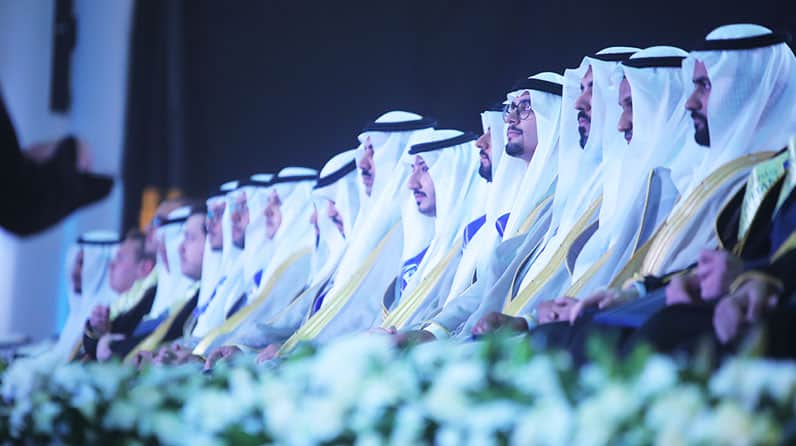Law students attending Shura Council hearing