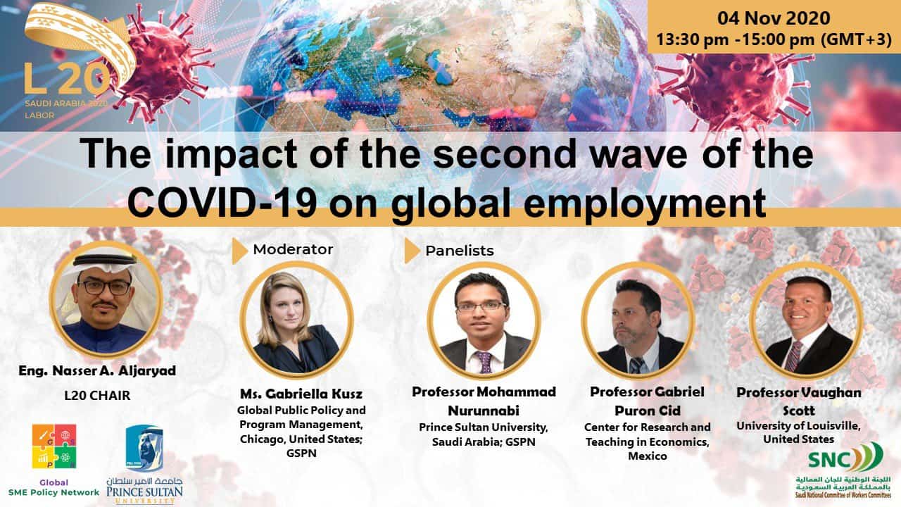 Webinar - Impact of the second wave of the #Covid_19 on global employment
