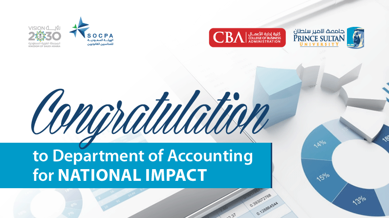 Congratulations to Department of Accounting for National Impact