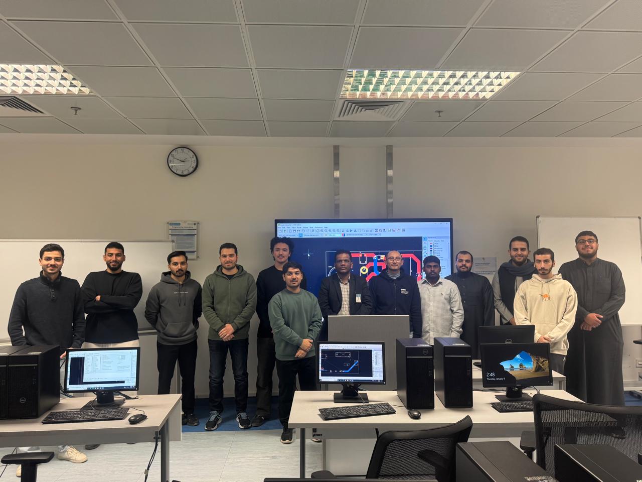 PCB Design Using KiCad Software Workshop Organized by the Department of Communications and Networks Engineering, College of Engineering