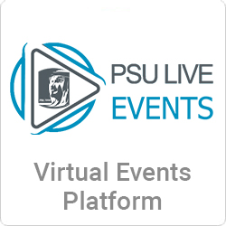 PSU PRMC Virtual Events Platform