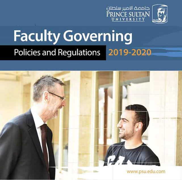 Faculty Governing Policy and Regulations 2019