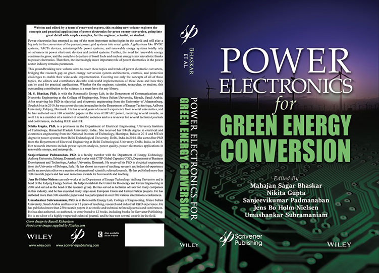 Book on Power Electronics for Green Energy Conversion