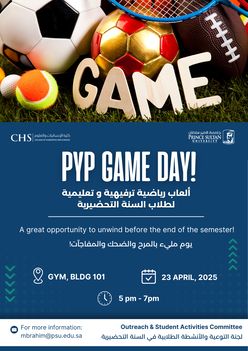PYP Game Day
